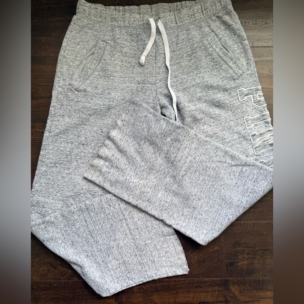 Victoria’s Secret PINK Wide Leg Logo Sweats